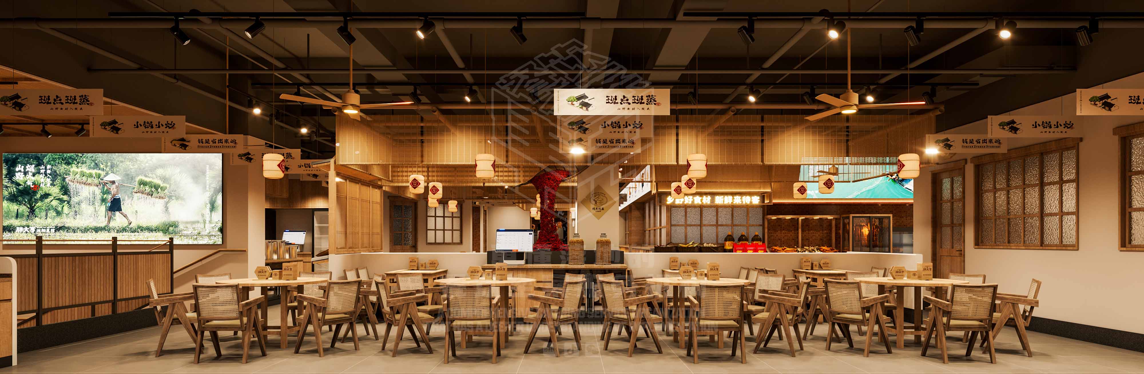 胖大亨 · 浏阳菜馆丨中国南阳丨集恩餐饮全案设计-7