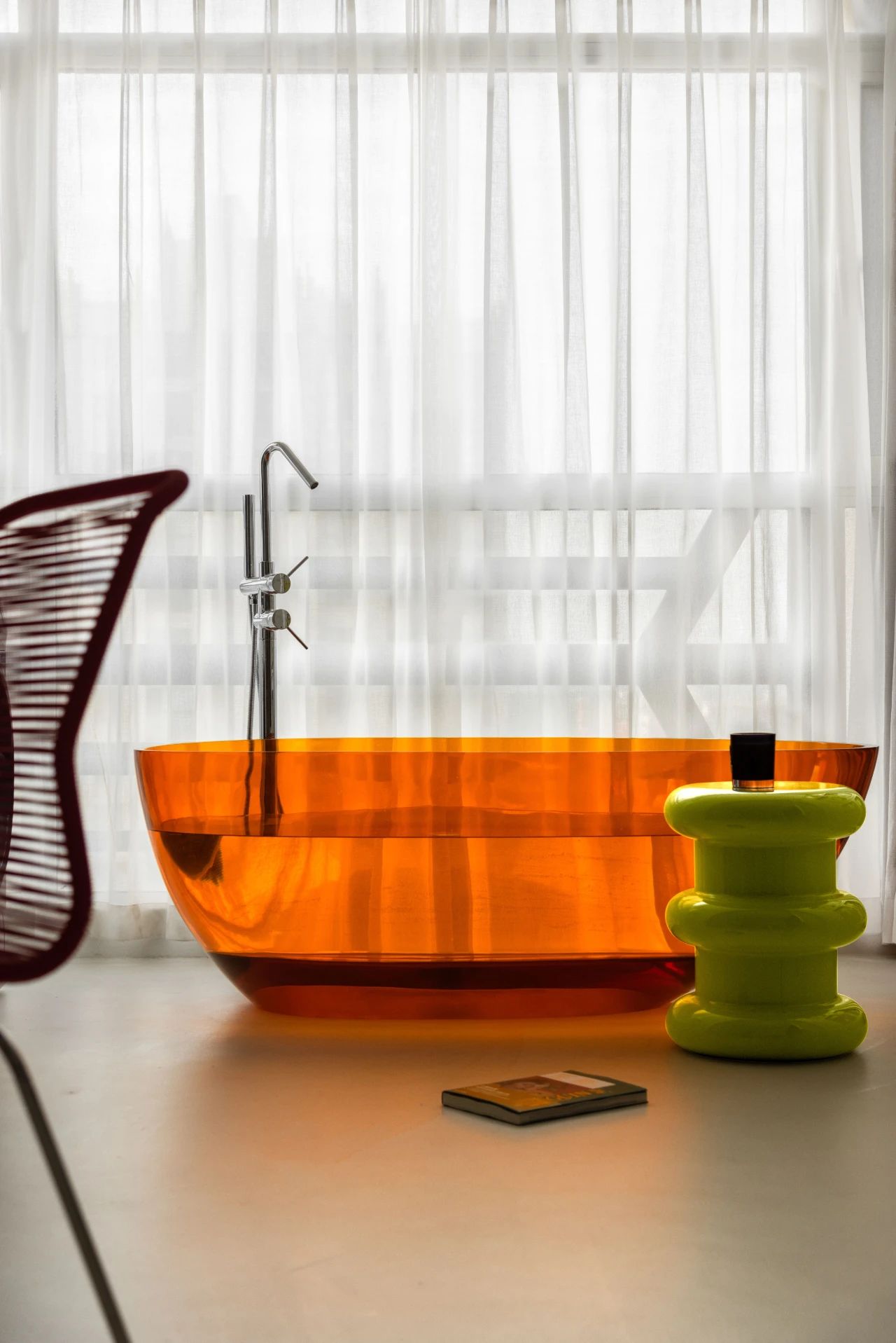 氧气空间 · 孟菲斯艺术元素注入现代独居女孩空间丨中国北京丨安之见舍空间设计事务所-37