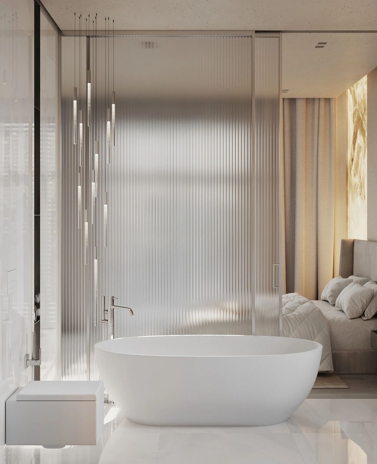 俄罗斯简约优雅公寓设计丨VERITY DESIGN-50