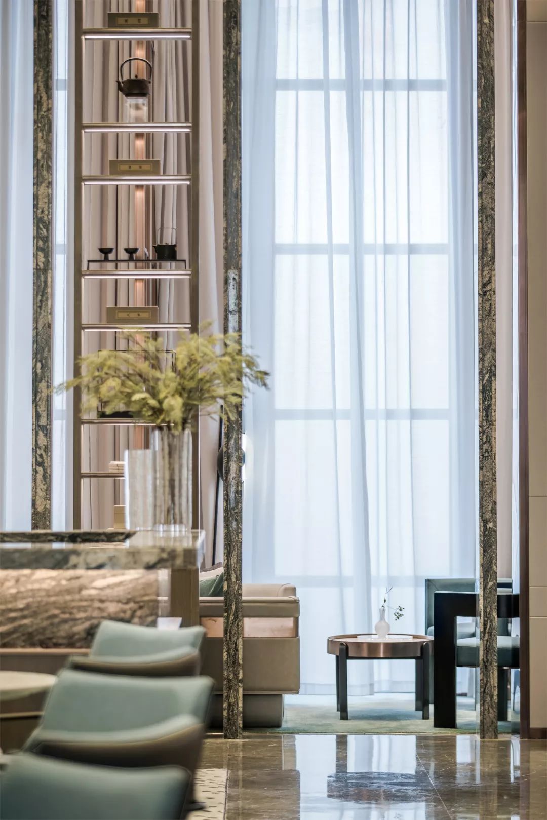 青岛天一仁和宸璟都会售楼处 | 诗意山海,东方美学-38