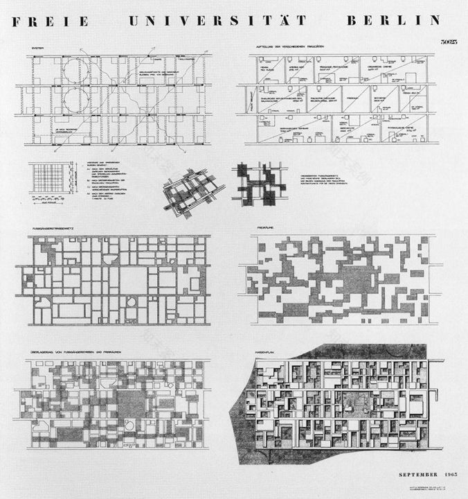 自由生长 | 柏林自由大学建筑解读-92