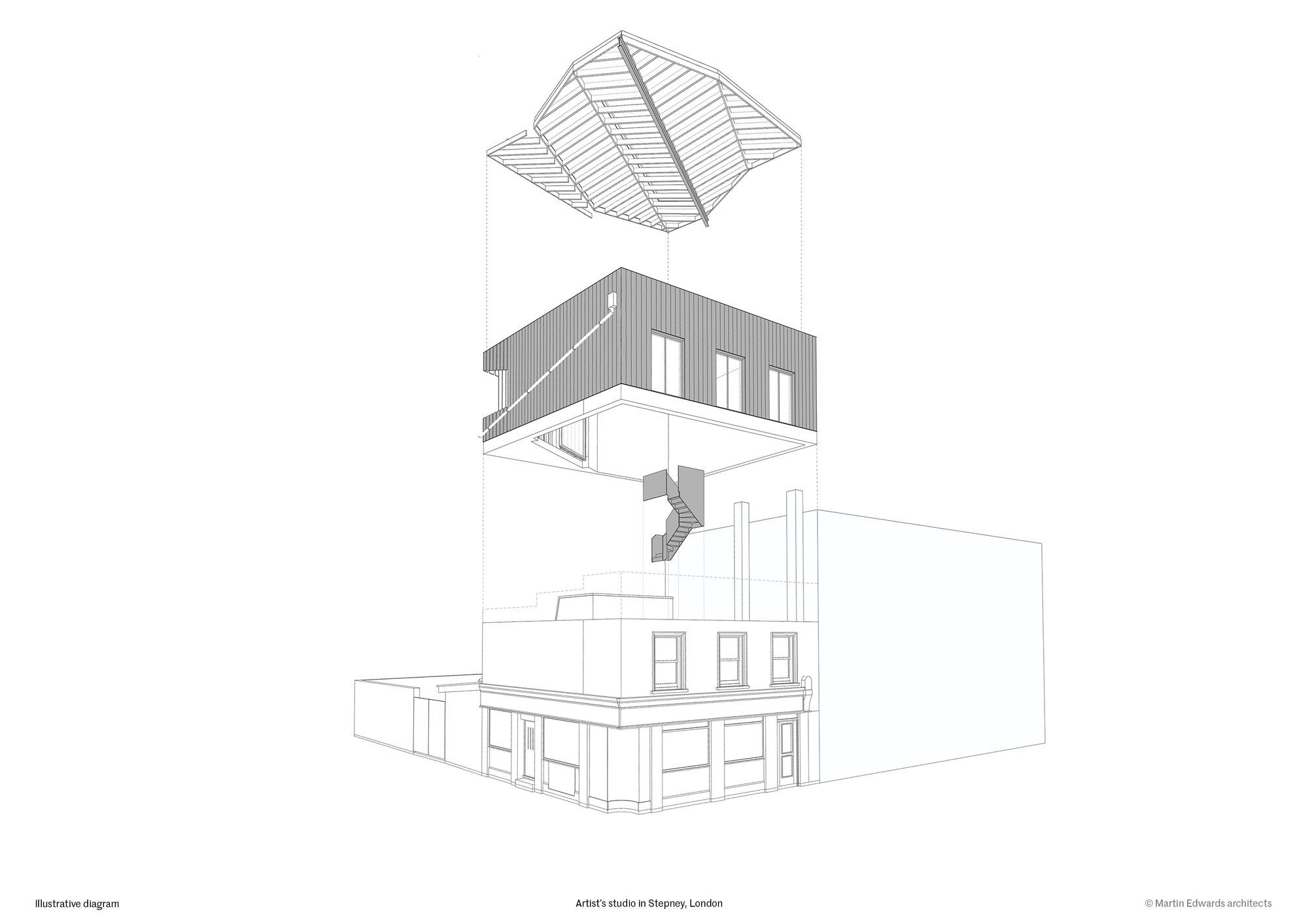 Artist's Studio in Stepney in London / Martin Edwards Architects-15