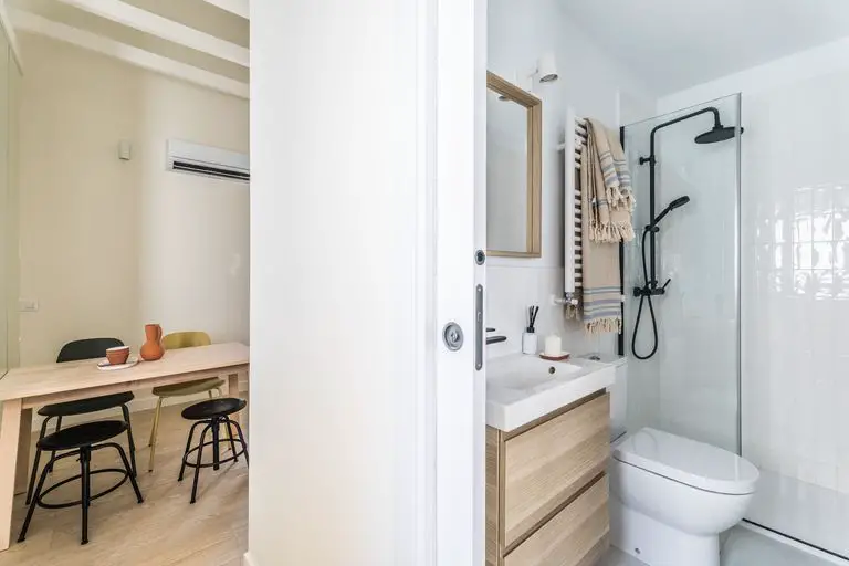 马德里 29m2 翻新公寓,展现极致空间利用-10