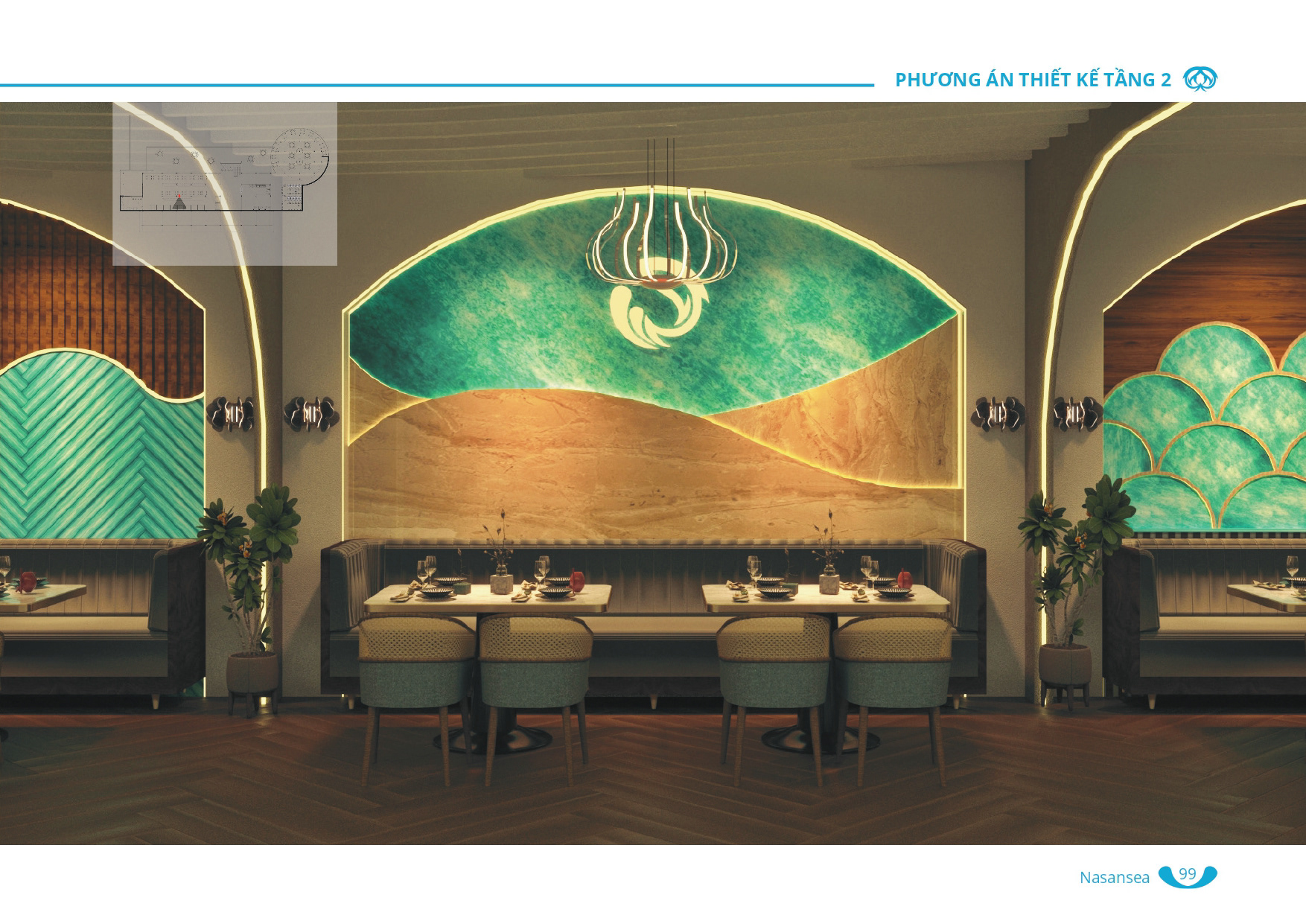 Nasansea餐厅室内外设计项目-86