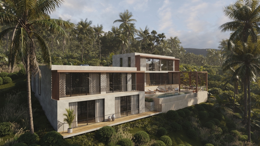 尊尼博登别墅(注:若J&B有更准确的专有对应名称,需根据实际情况调整,这里假设为自行音译) 丨泰国丨Anna Kaliadina,Andre Burbela等-14