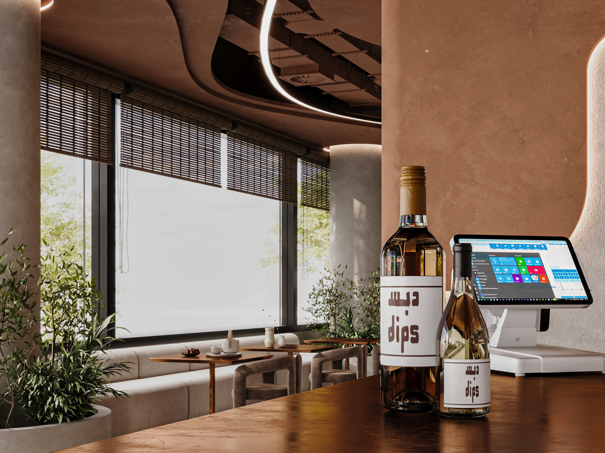 dips café 主分支店重新设计丨阿联酋迪拜丨arch. Ammar Nasser-19