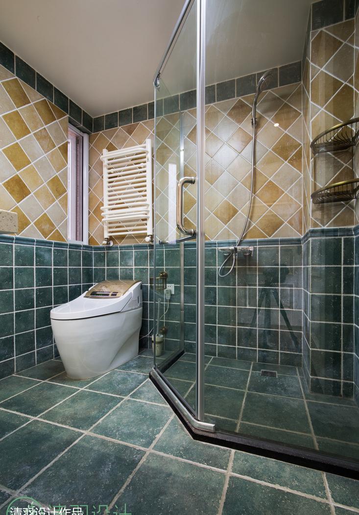 清羽设计 · 阳光棕榈滩美式家居空间-38