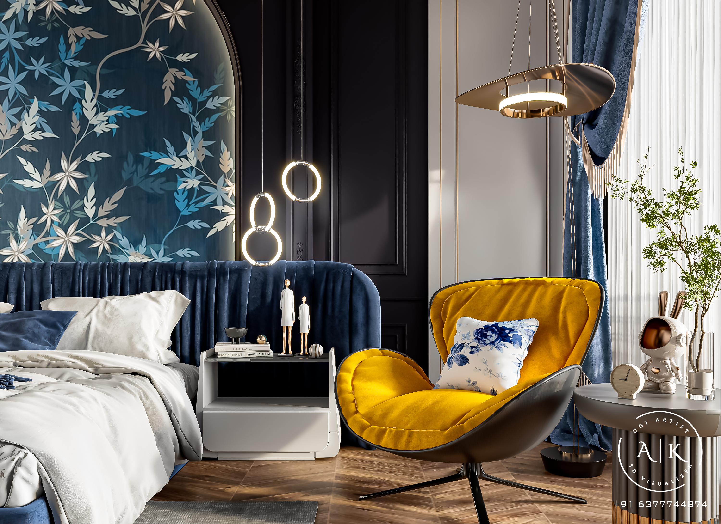 Luxury Classic Bedroom Design-2