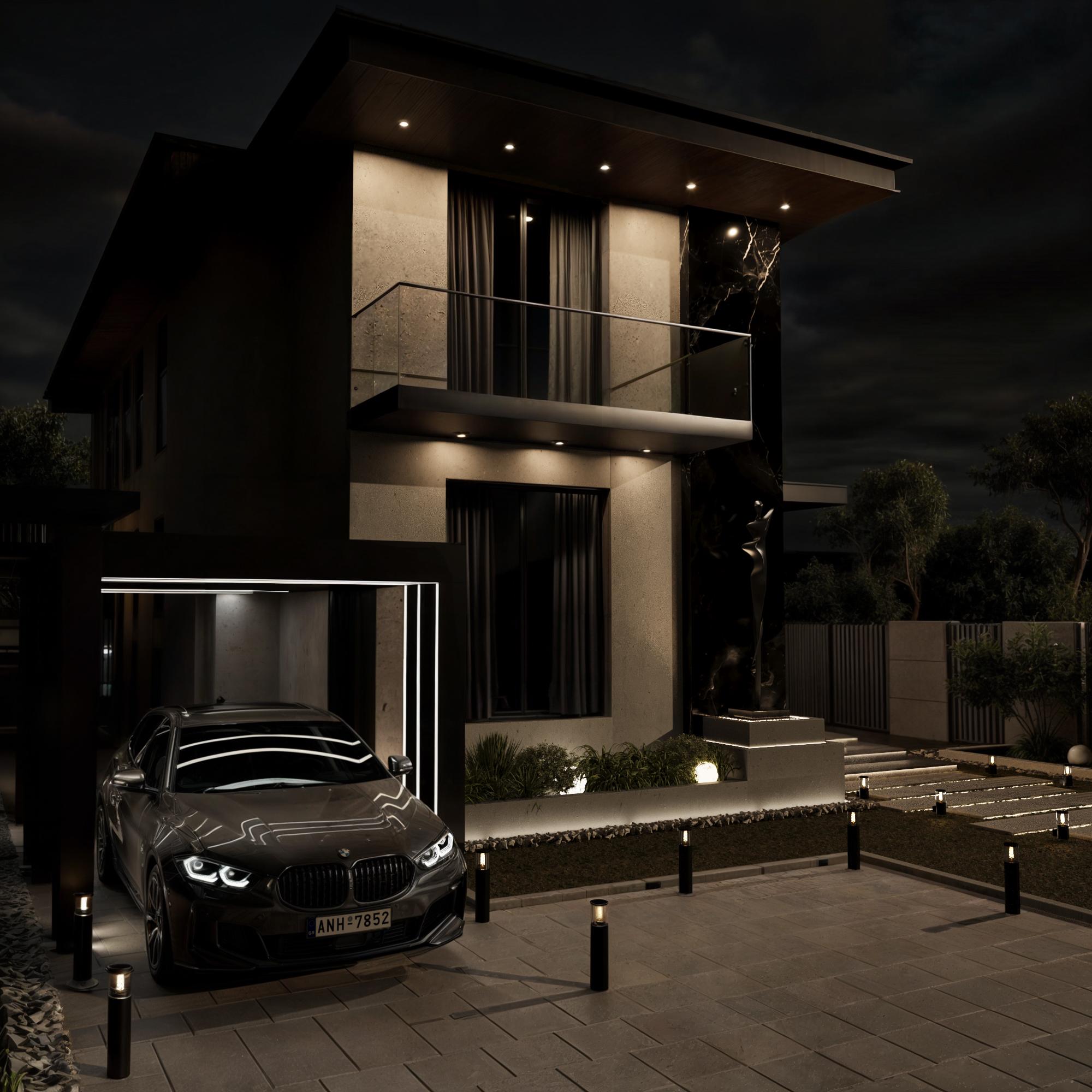 VILLA EXTERIOR DESIGN（别墅外部设计）丨TASNIM ASHRAF-9