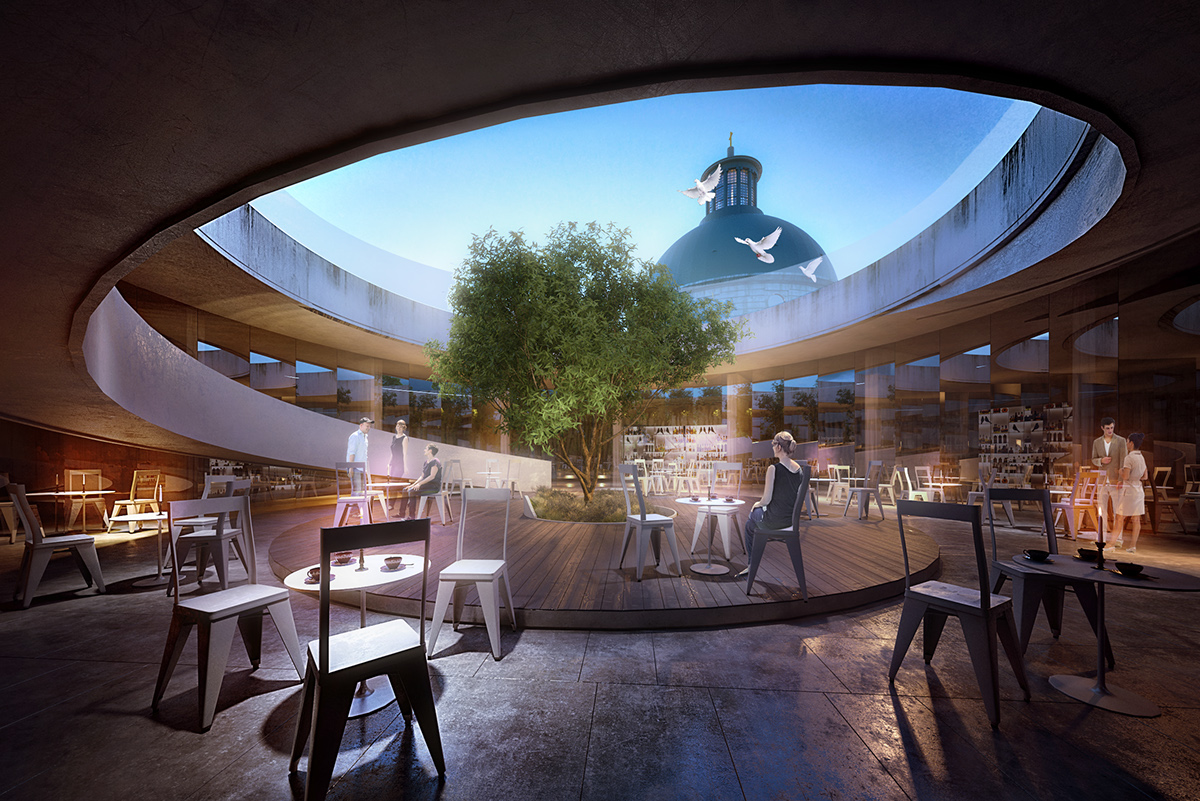 Modernization of Małachowski Square in Warsaw.-2