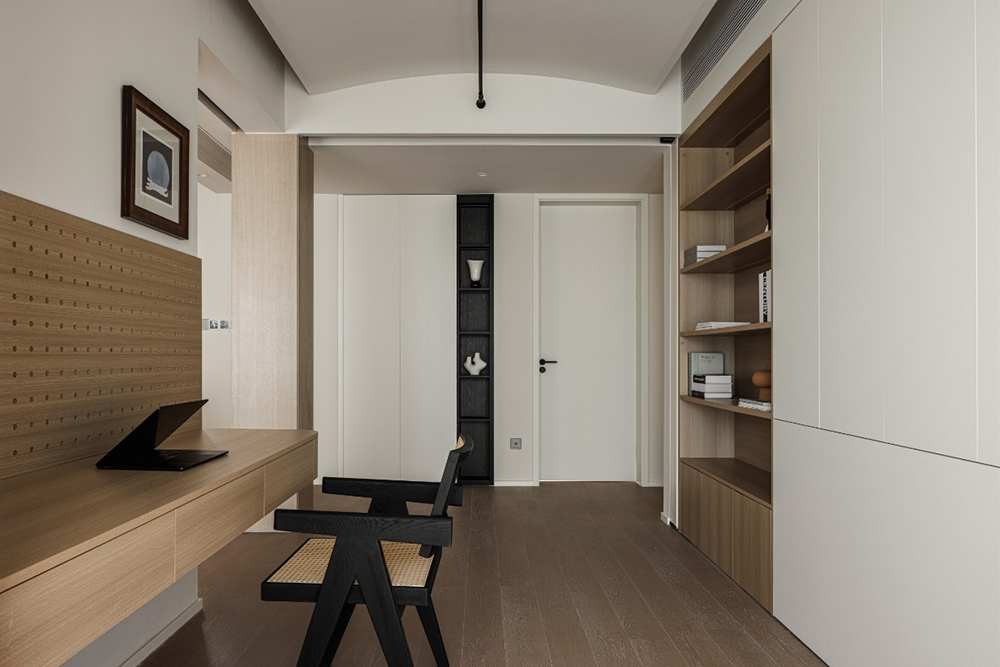 简约原木风:自由无界的理想家丨予上设计-13