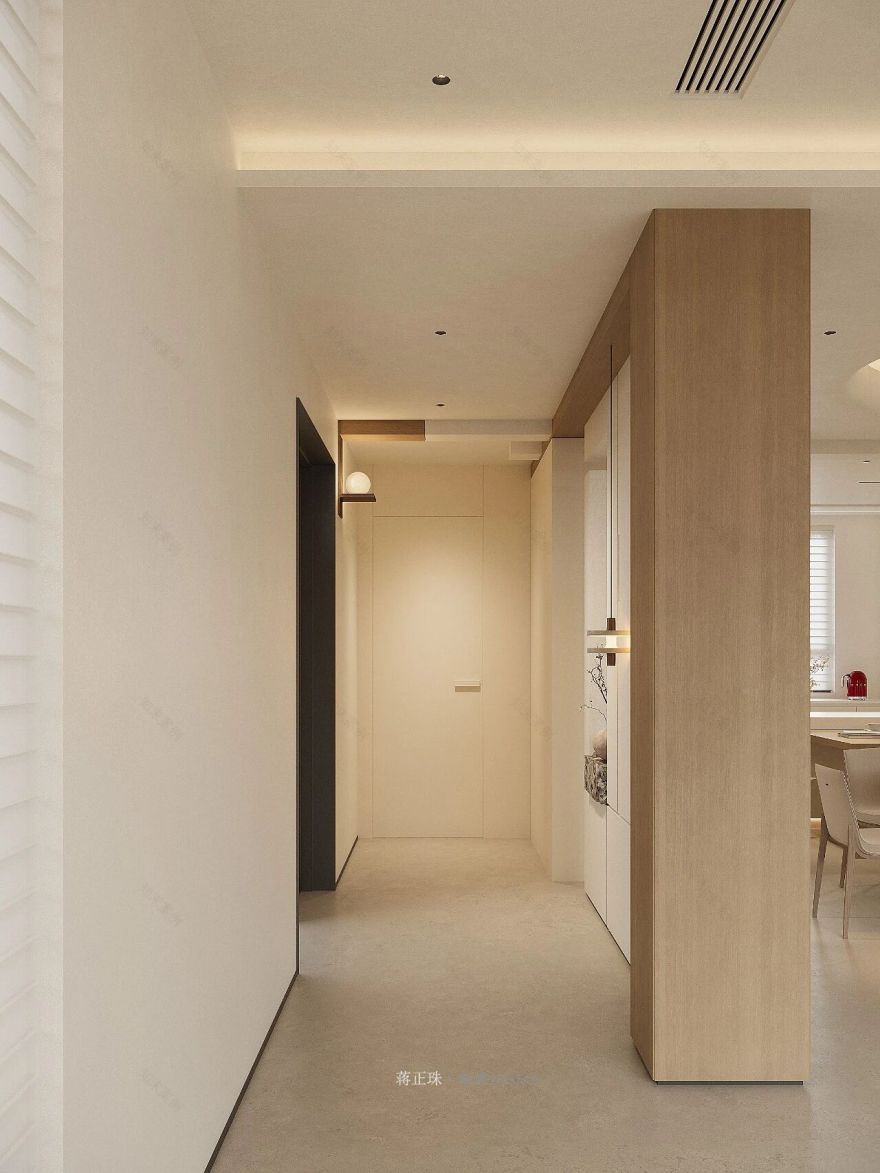 现代原木风世贸铜雀台别墅设计-30