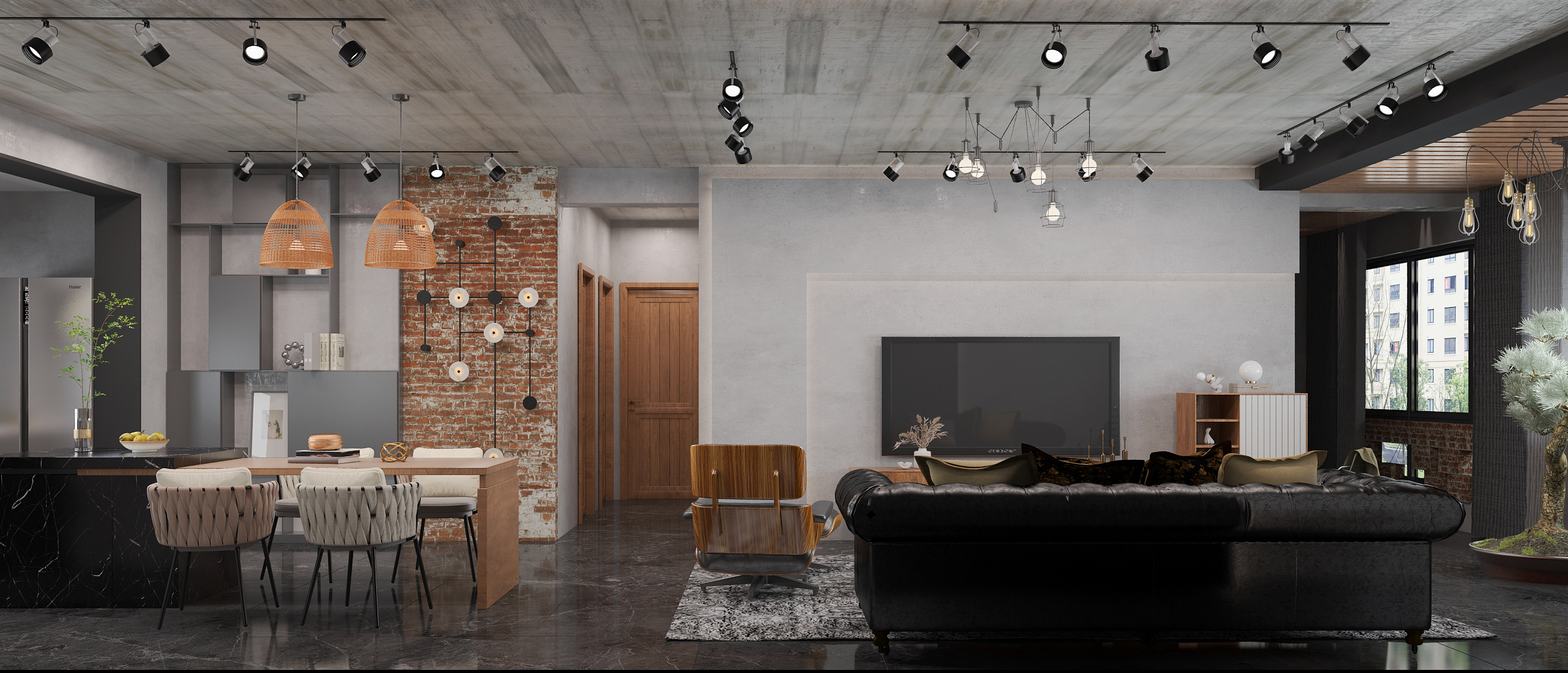 悠山郡工业餐厅-6