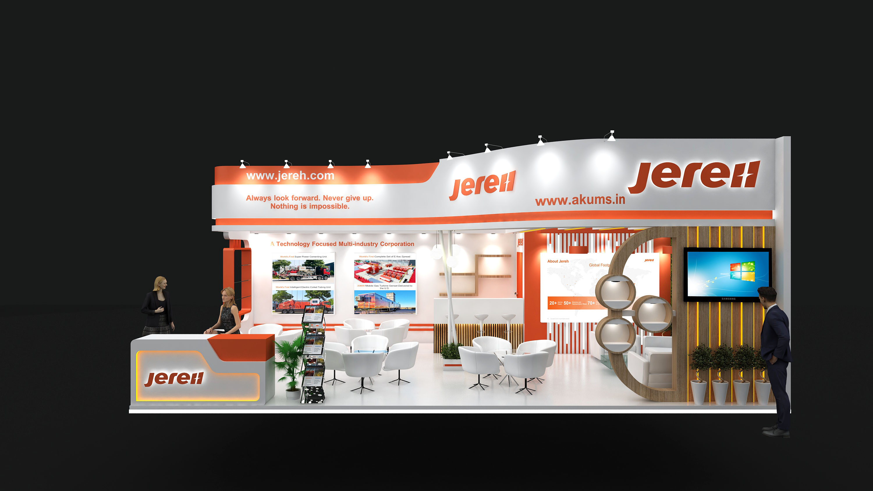 JEREH 10X5M STALL DESIGN IN ITALY-2