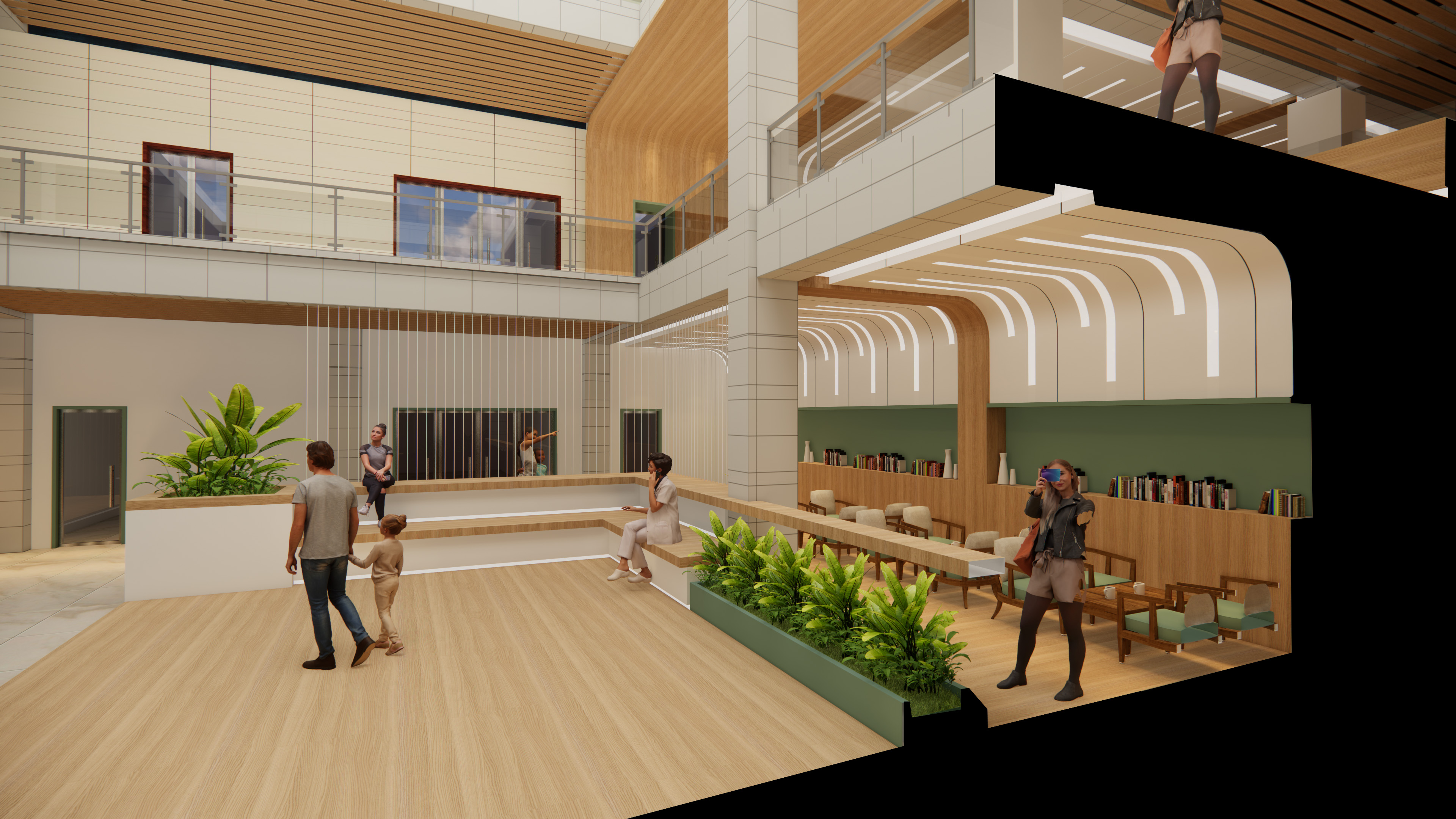 西安思源学院图书馆开放空间概念设计丨中国西安丨Giacomo Liviabella-9