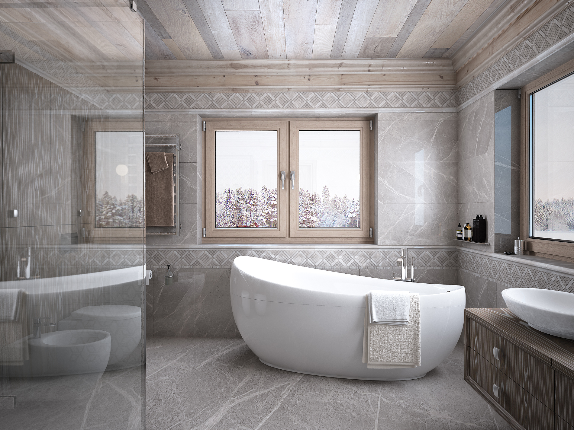 芬兰豪华木屋放松区设计丨芬兰 HONKA 公司-13