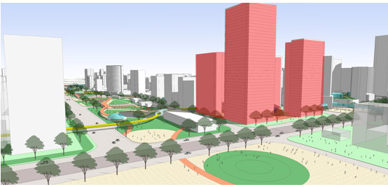 南京江宁百家湖片区新都心规划丨中国南京-40