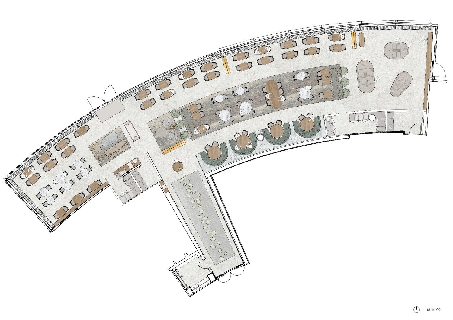 丽思卡尔顿 AURA 餐厅丨德国丨HENN-23