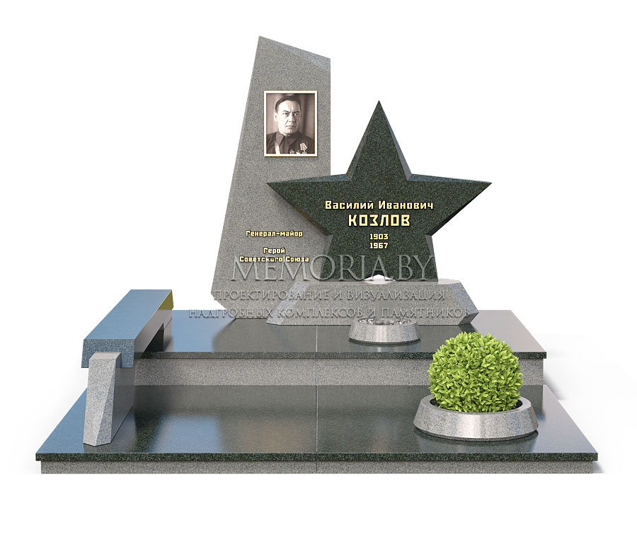 纪念性花岗岩陵园纪念综合体31号-5