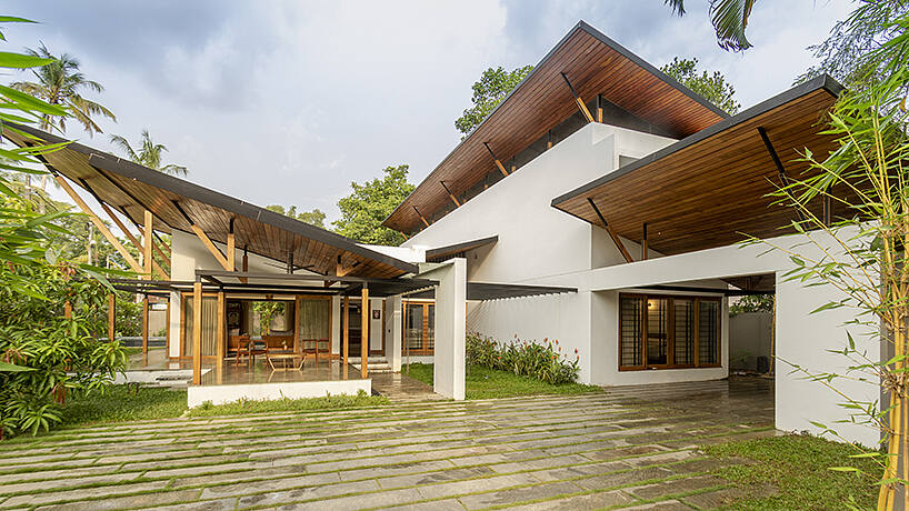 悬浮的房子丨印度丨Arun Thomas Architects-9