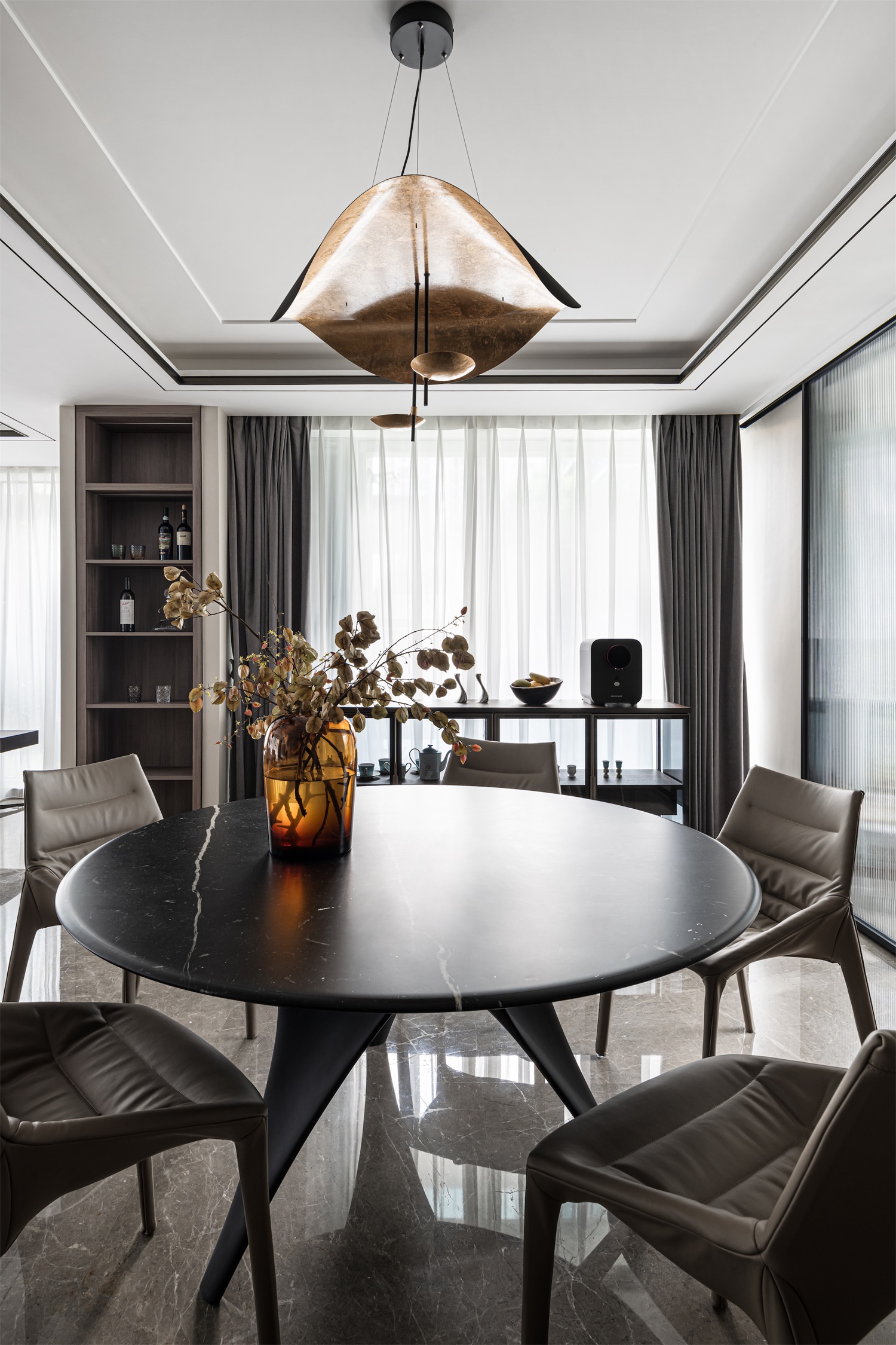 成都 385㎡自然诗意别墅设计丨中国成都丨尚舍家室内设计-44