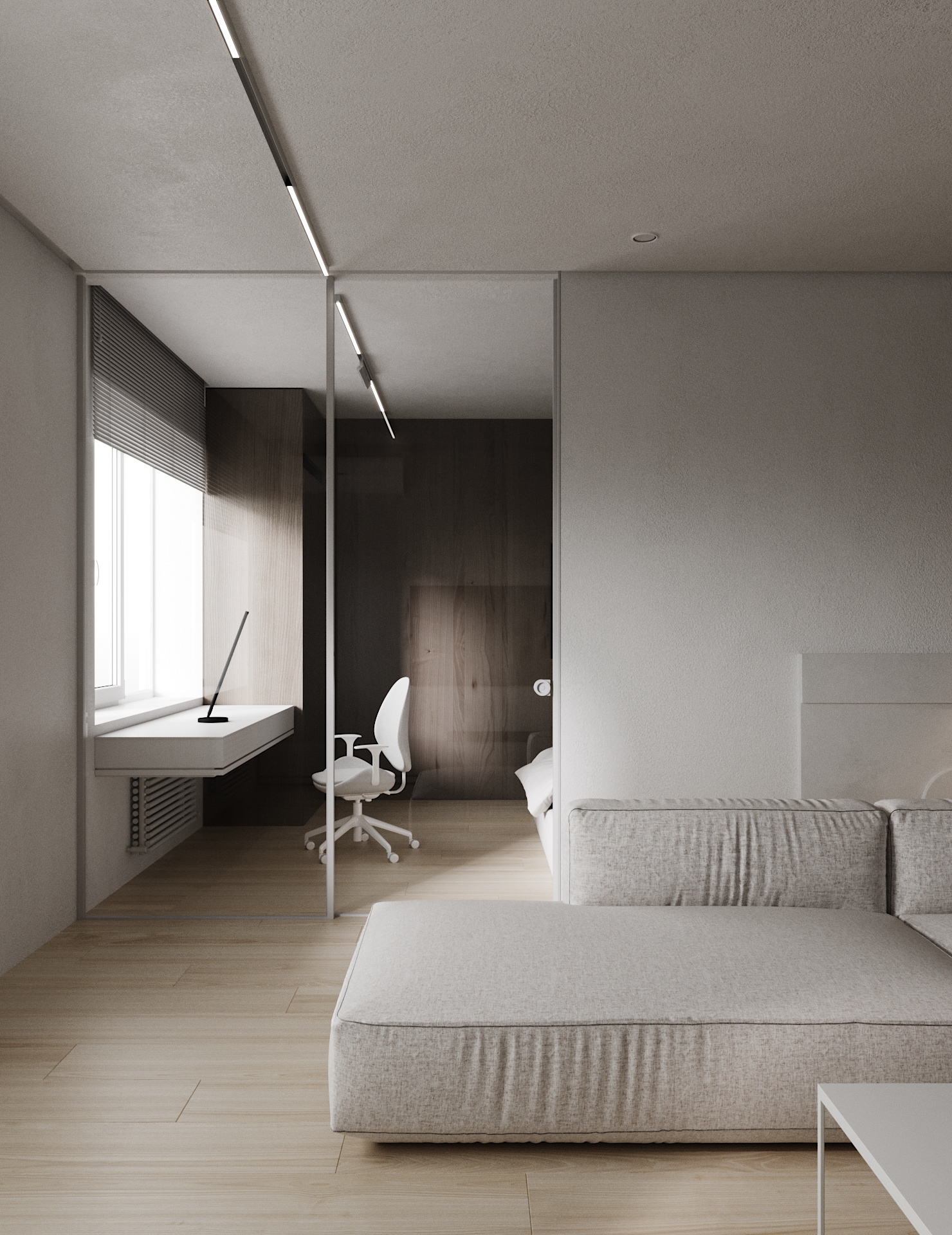 59 平米公寓室内设计丨俄罗斯顿河畔罗斯托夫-31