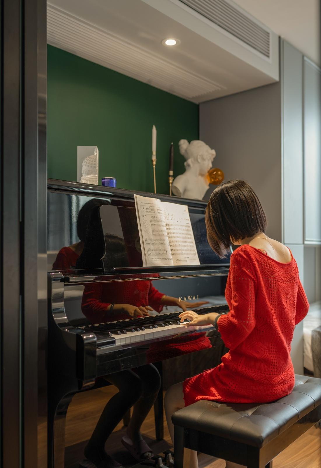 LDK 轻复古平层设计,浪漫与火热共存-62