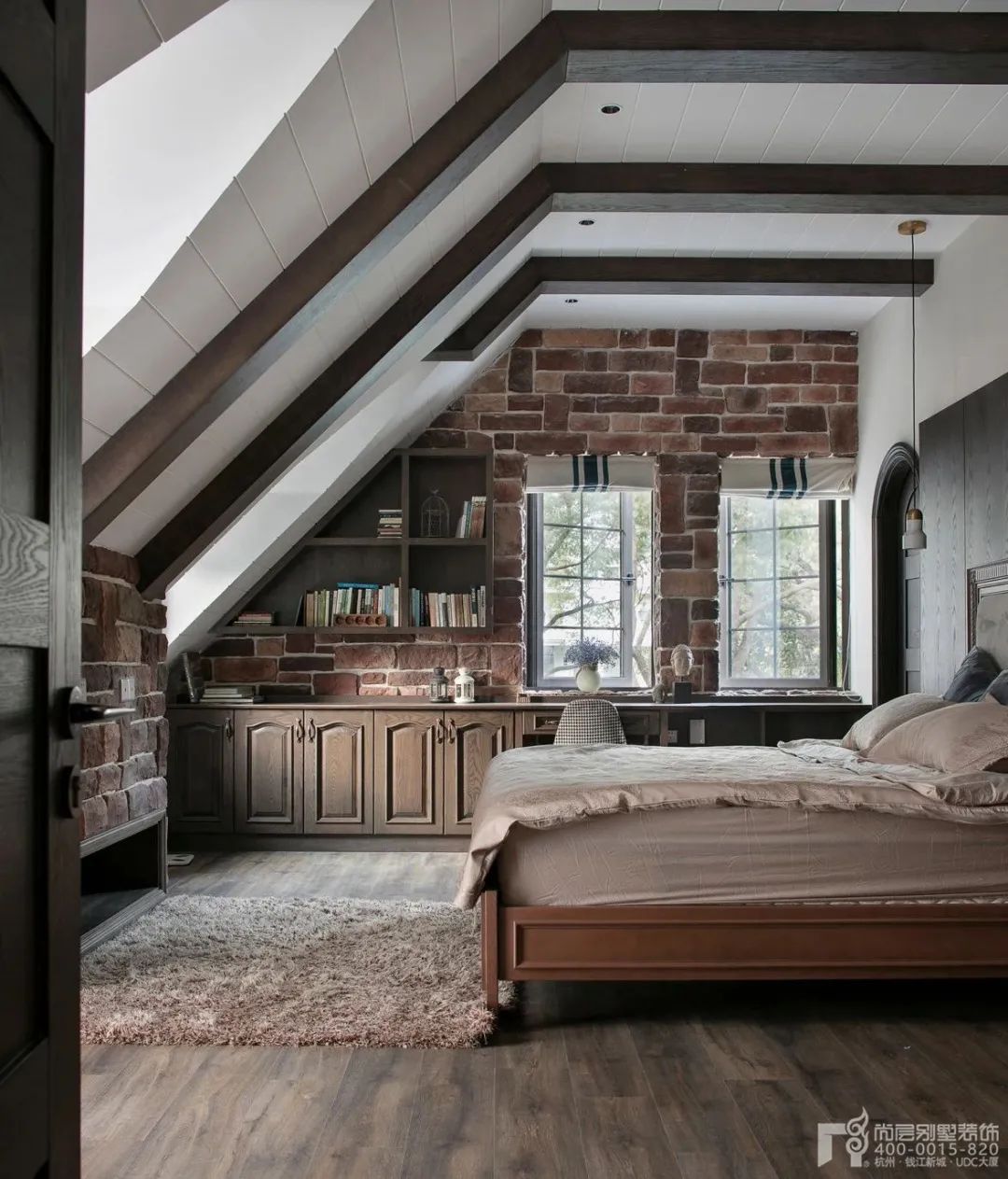 美式乡村风别墅设计丨尚层别墅装饰-47