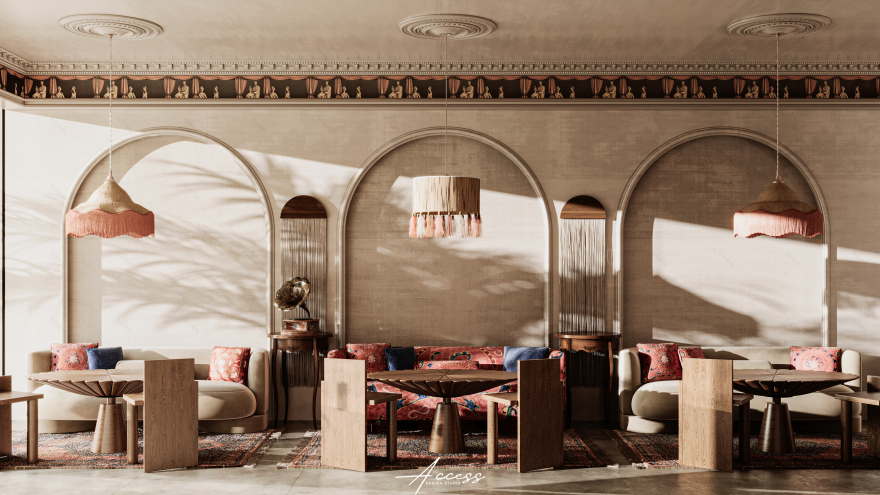 古董咖啡馆(埃赫特拉夫咖啡馆)丨沙特阿拉伯丨Access Design(推测)-8