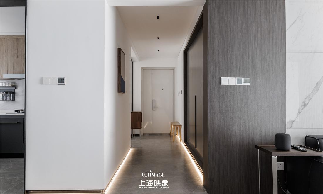 上海平层住宅设计,智能家居与空间利用的完美结合-13