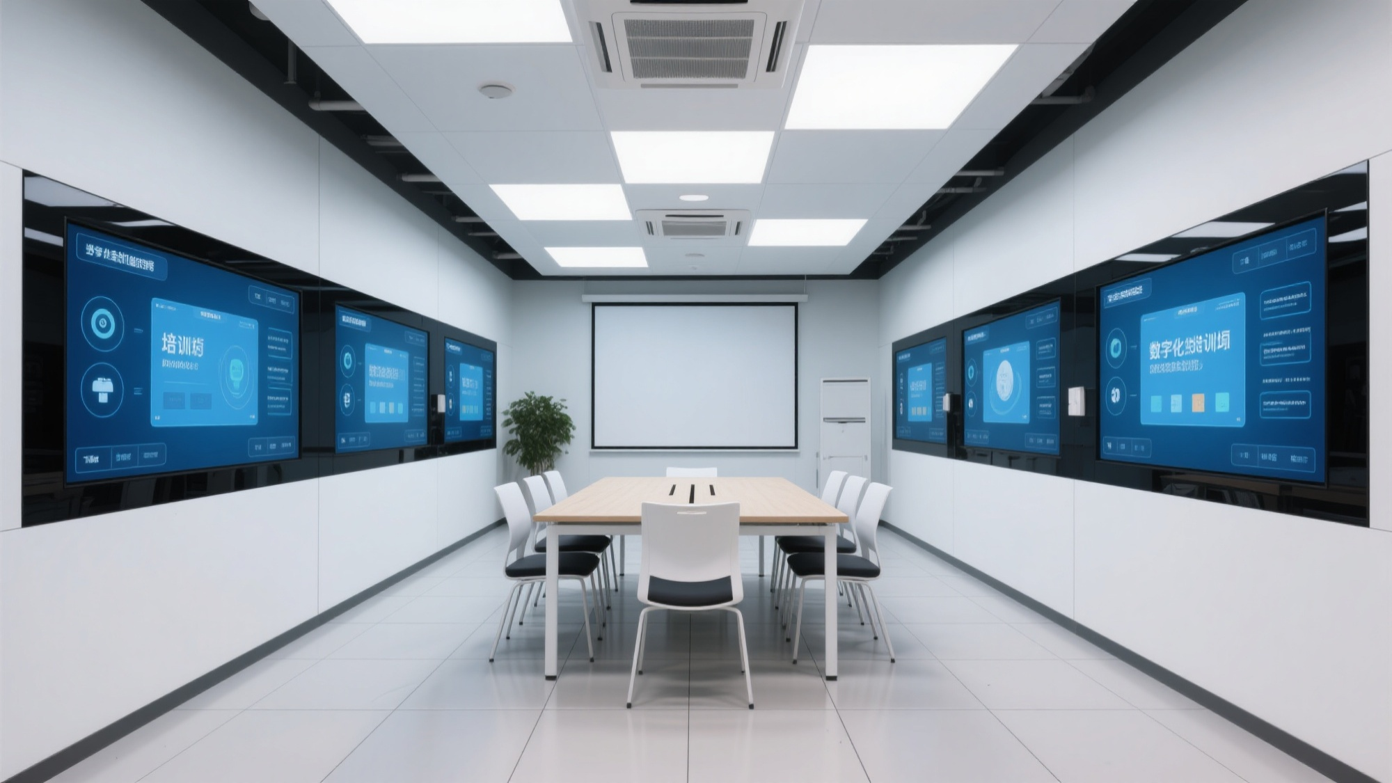 一些办公室会议室展示空间-5