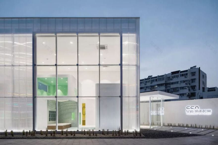 徐州星宿城市公寓售楼处——半透明盒子里的儿童活动空间-8