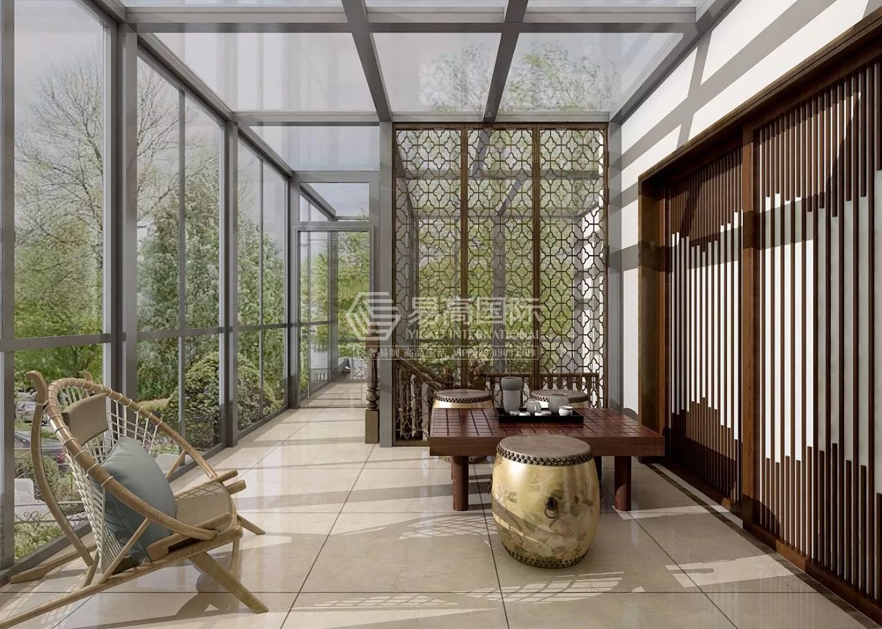 新中式风格中海悦墅,演绎古典与现代的完美融合-50