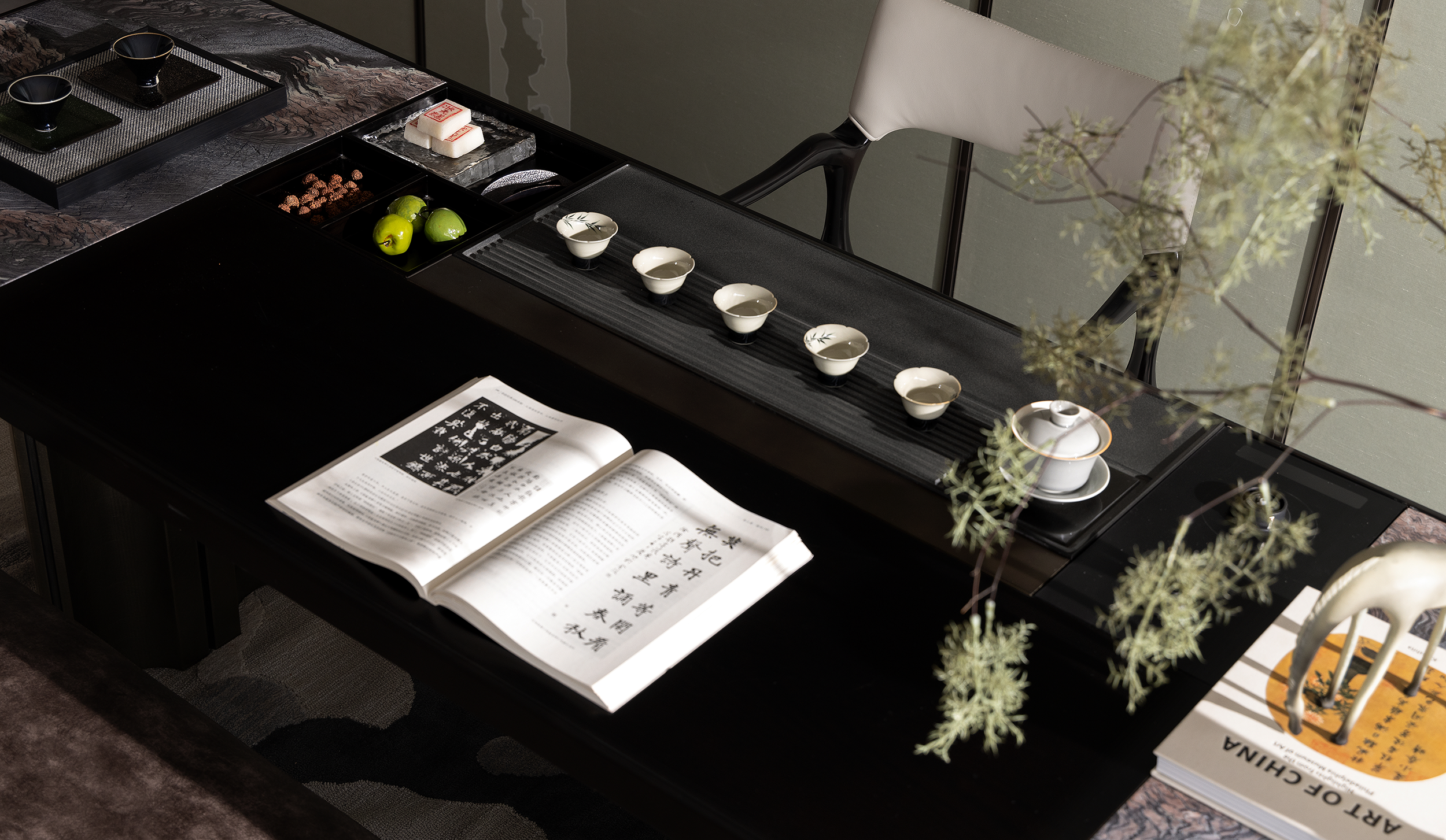 赣州中海悦江府143㎡样板房丨中国江西丨零次方空间设计（室内）,零次方陈设设计（软装）-6