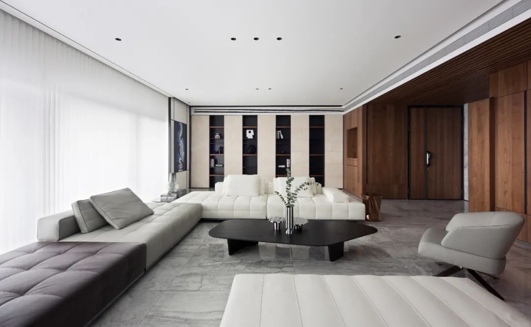 石狮卡飒明筑,直合设计展现线条艺术-14