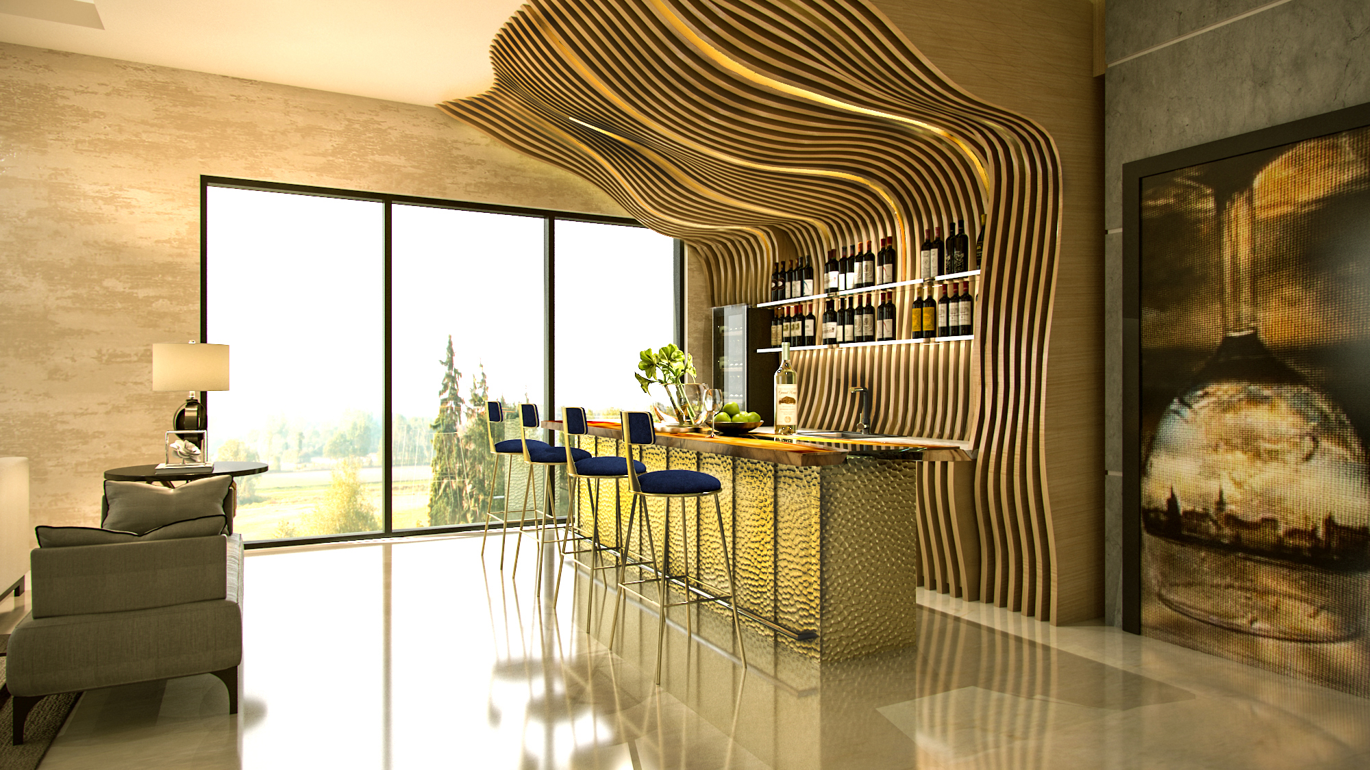 Villa Interior Design - Nahawi Design Studio in Dubai | Nahawi Design Studio-6