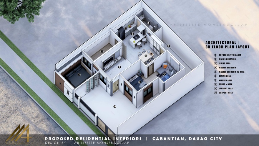 拟议的住宅改造丨PhilippinesDavao-7