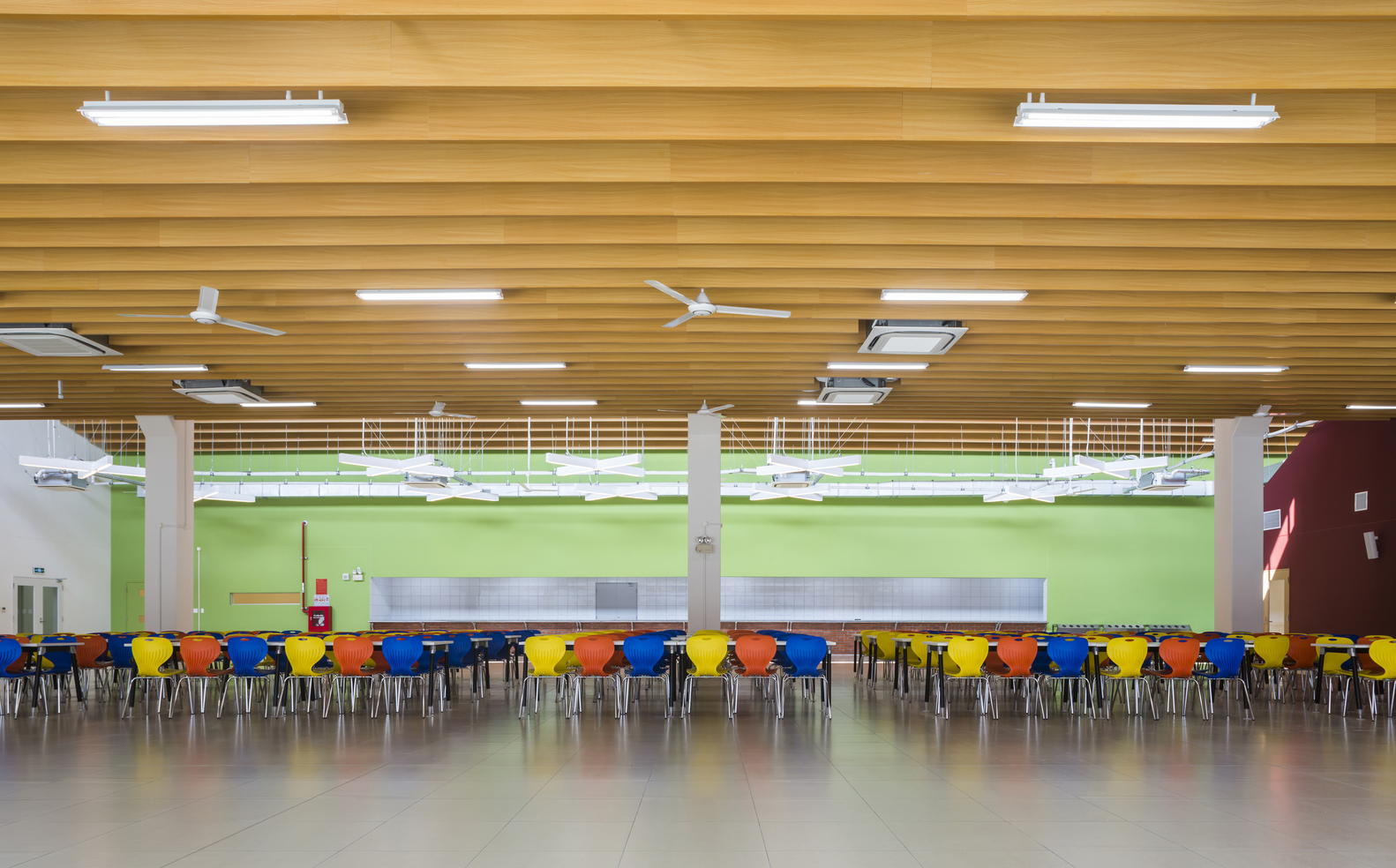 Active Passive Hybrid Design Canteen  TAISEI DESIGN Planners Architects - Engineers-45