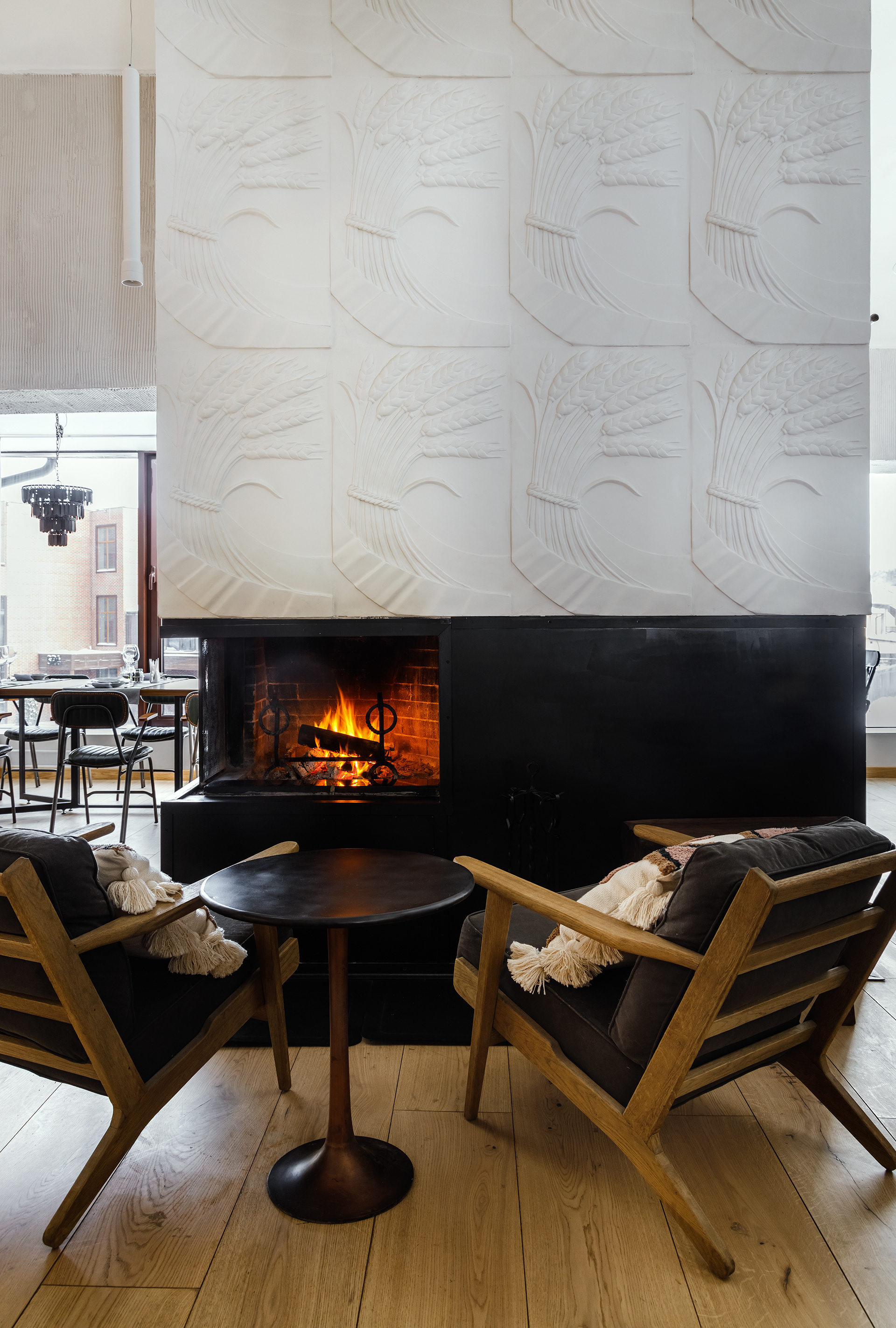 DACHA 餐厅室内设计丨俄罗斯莫斯科丨Butrinova Tanya,Kovaleva Natasha-9