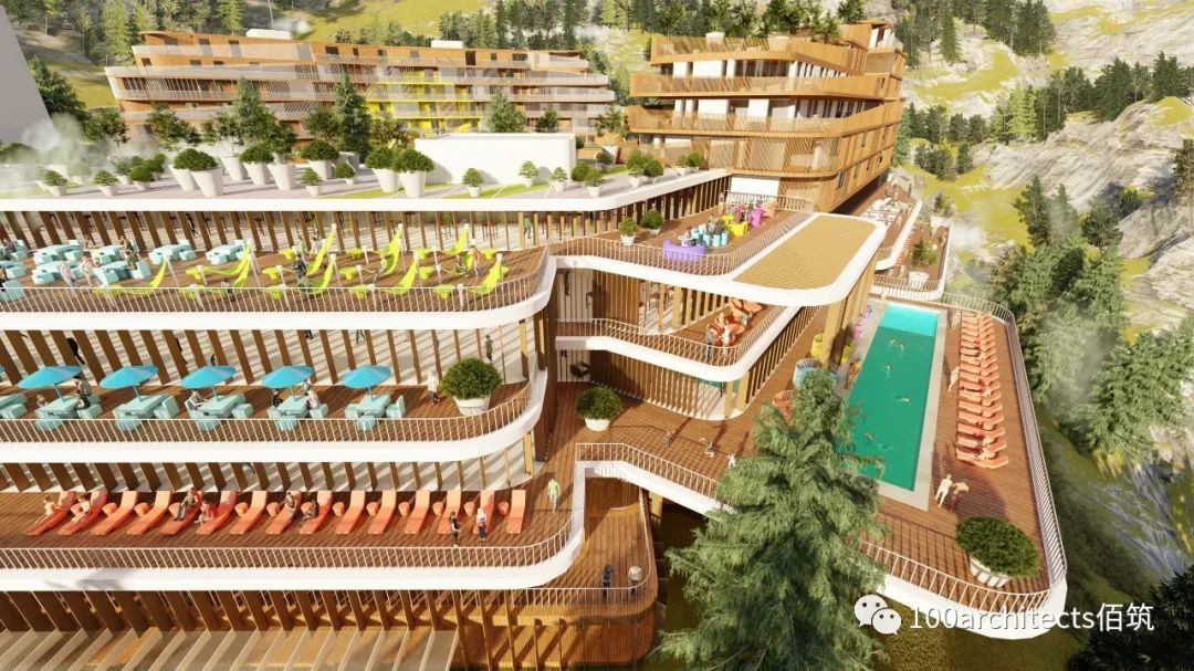 意大利西卡里奥 Club Med 滑雪场度假酒店设计-29