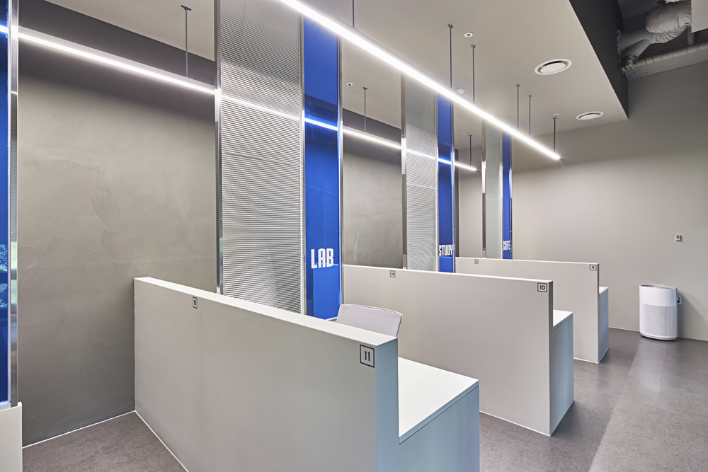 50 平清新蓝调工作室 设计展现简约美学-9