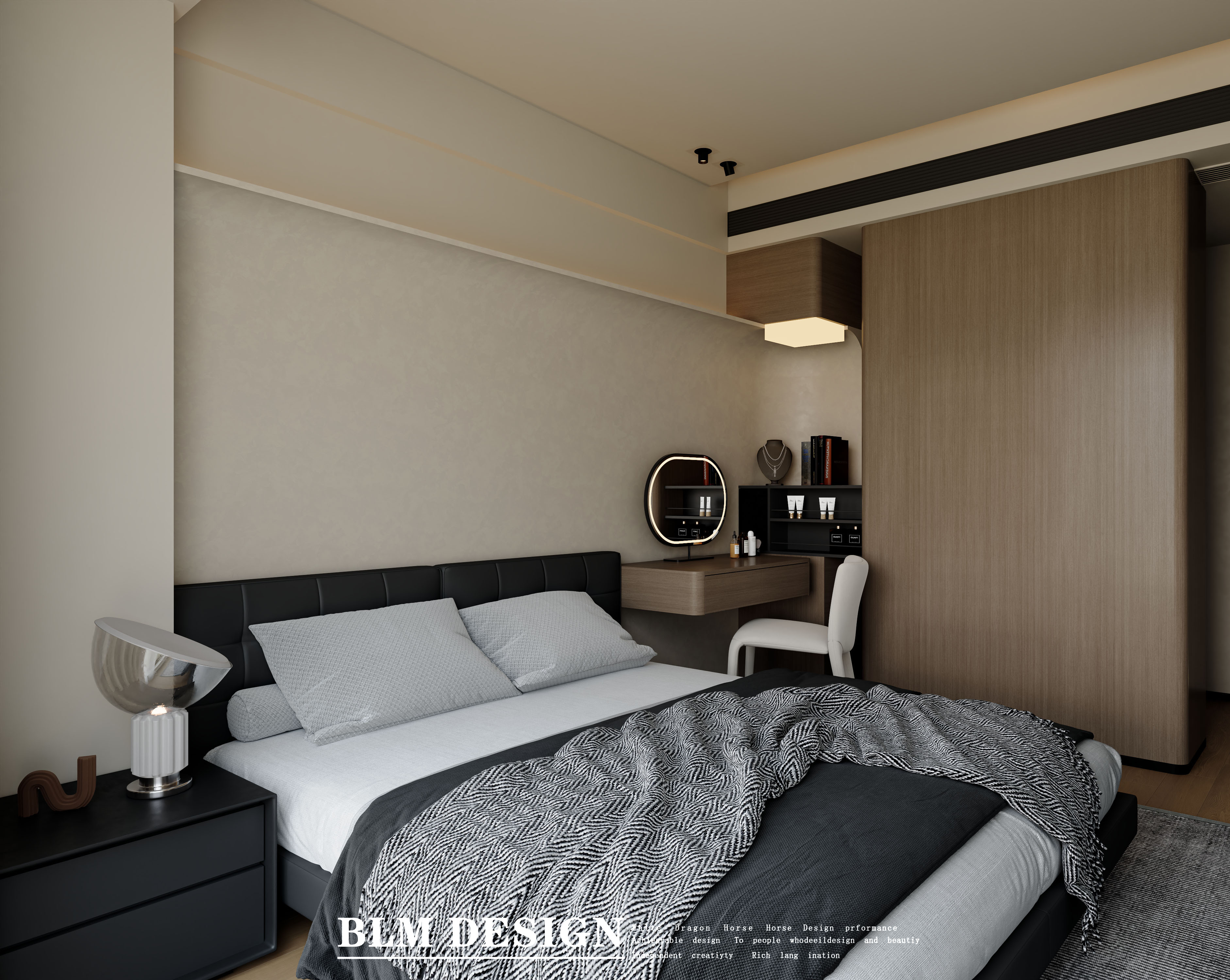 现代  白龙马效果图设计制作-5