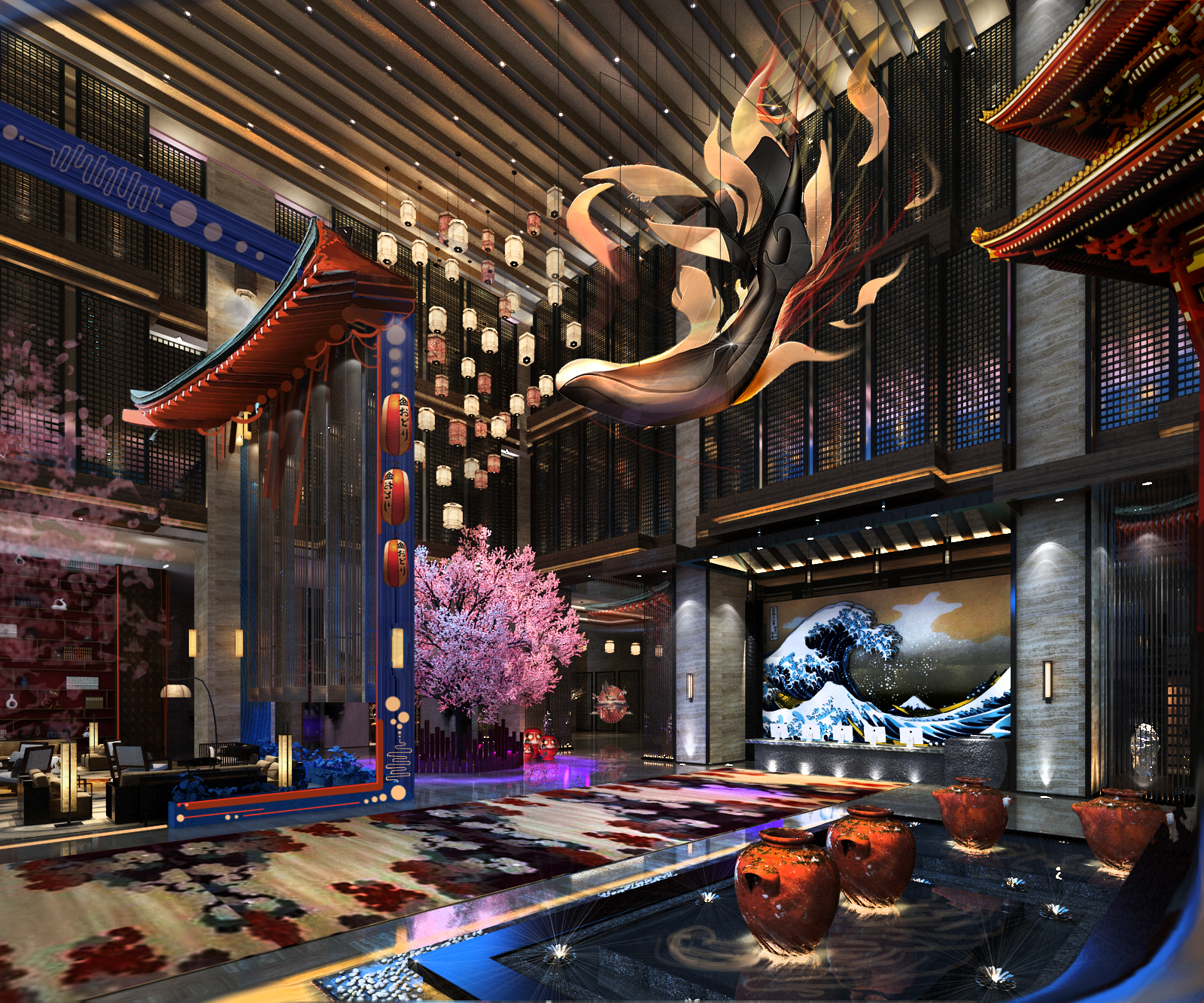 沧浪之韵·和风酒店大堂-10