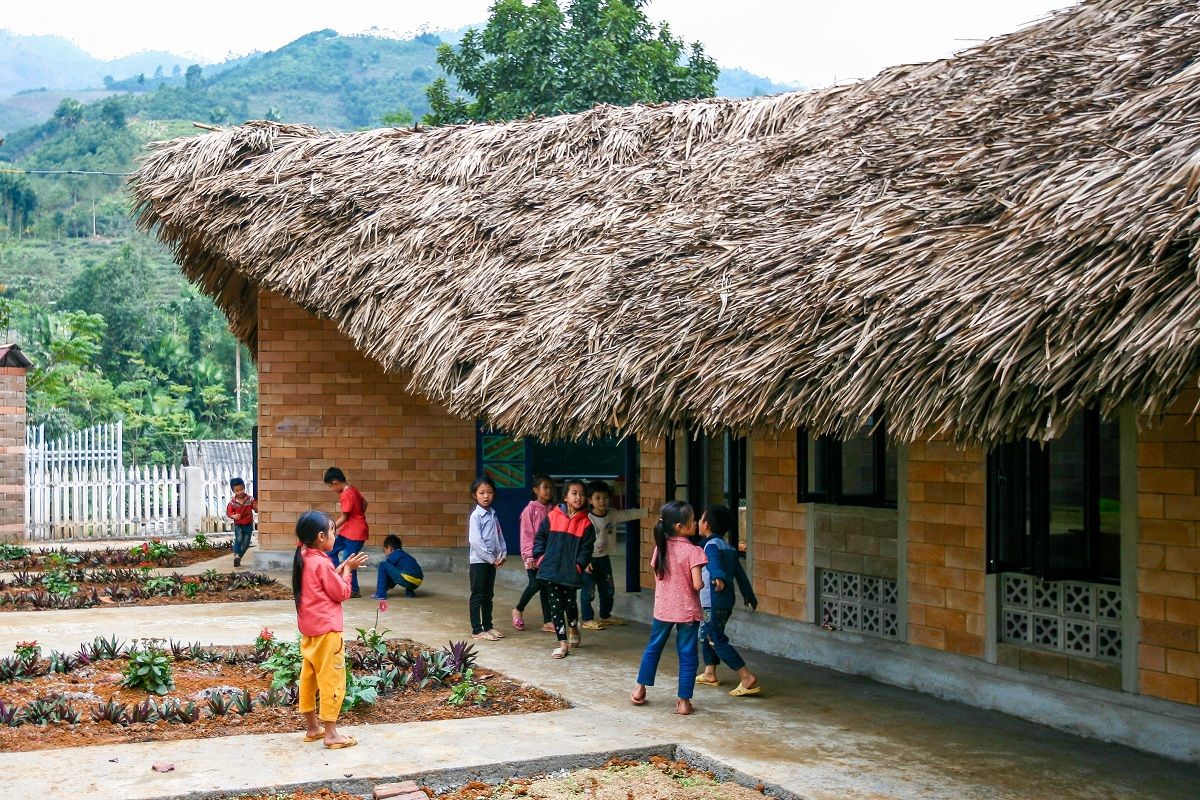 北越山区里的多元文化学校 · Đao 学校环保设计-23