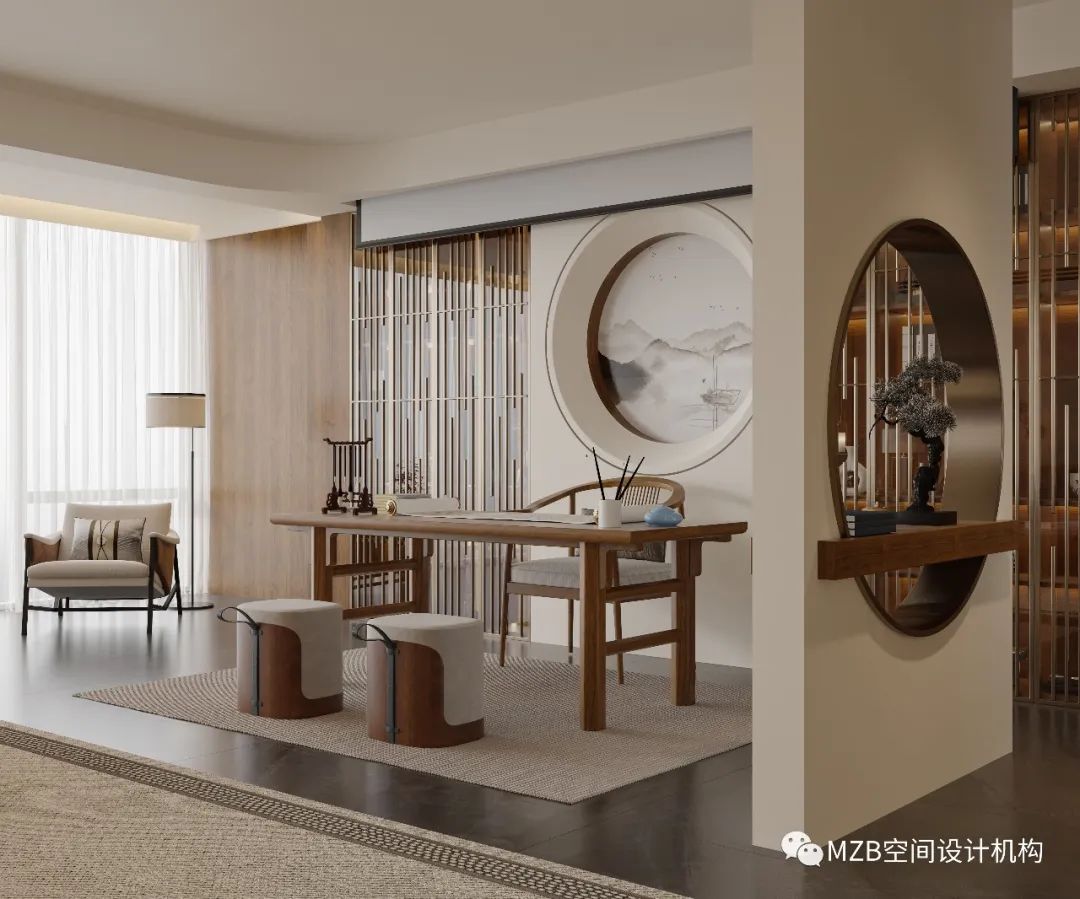 绿地麓湖郡现代家居丨MZB 空间设计机构-25