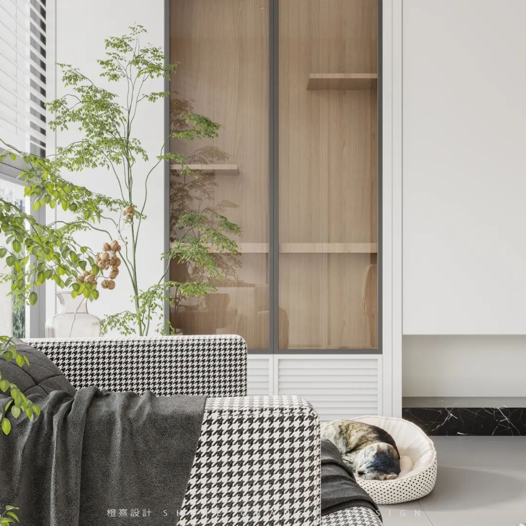 《橙熹设计》 | 混搭风格,充满温暖与趣味的家-36