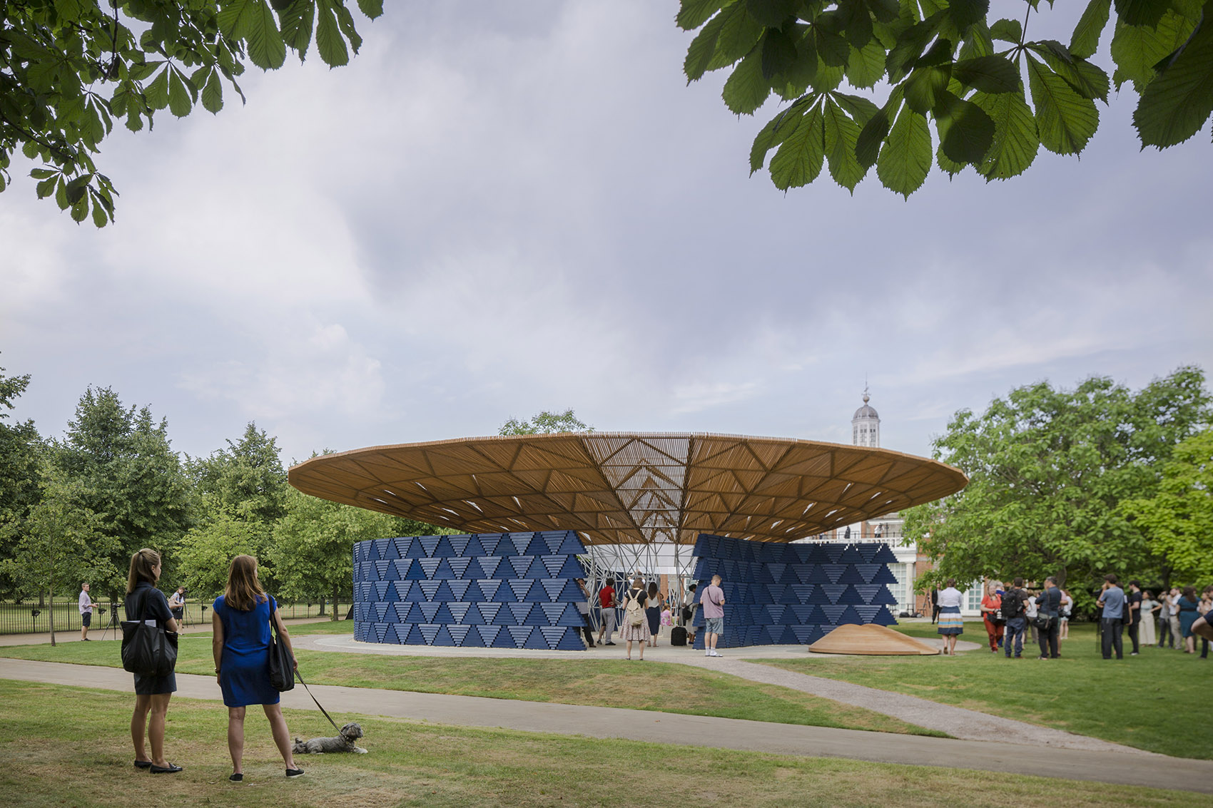 蛇形展厅2017，伦敦 / Kéré Architecture-36