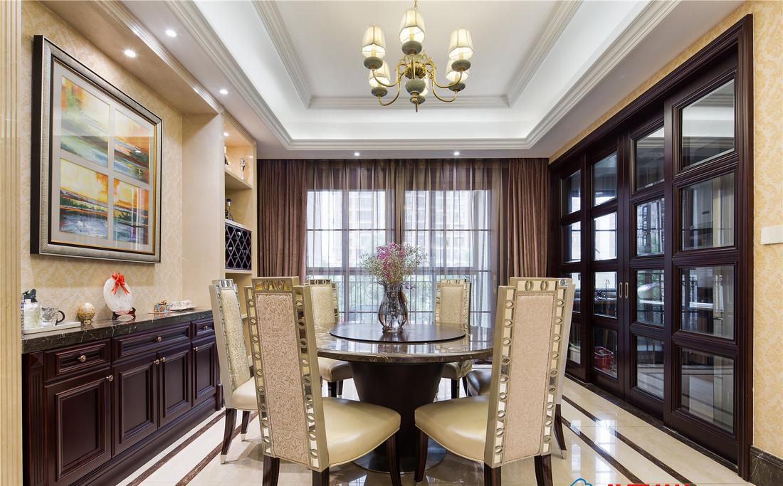 欧式新古典家居设计，演绎浪漫轻奢风-11