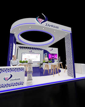 Design concept for Arab Health 2025 (Zahrawi Group)