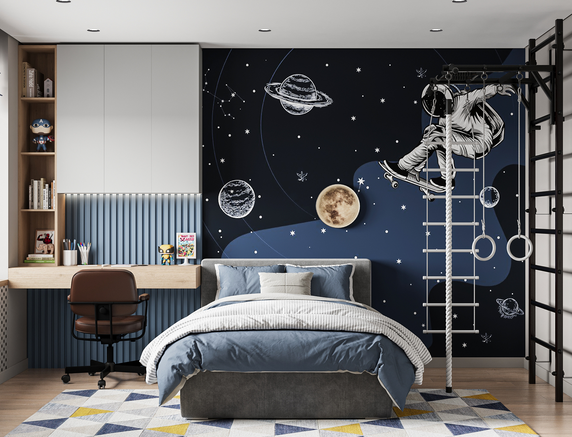 "Renovation"男孩儿童房设计-1